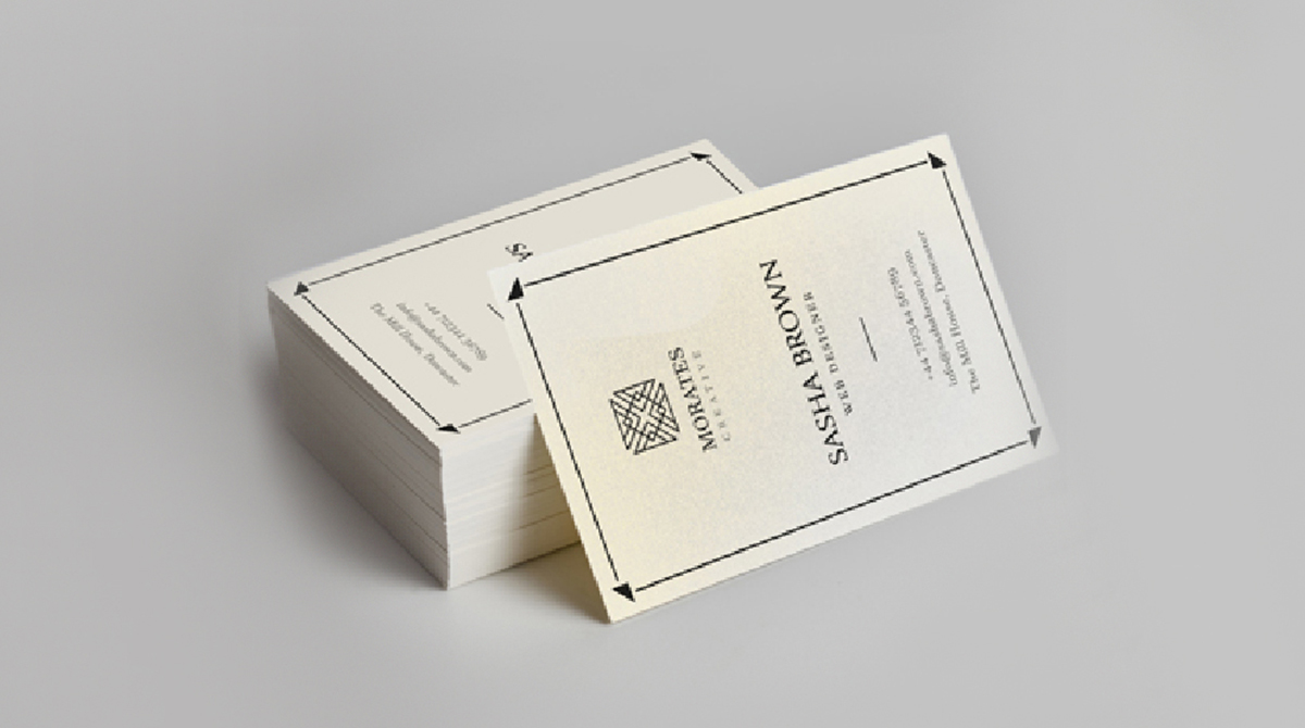 Creative business card design and printing for businesses